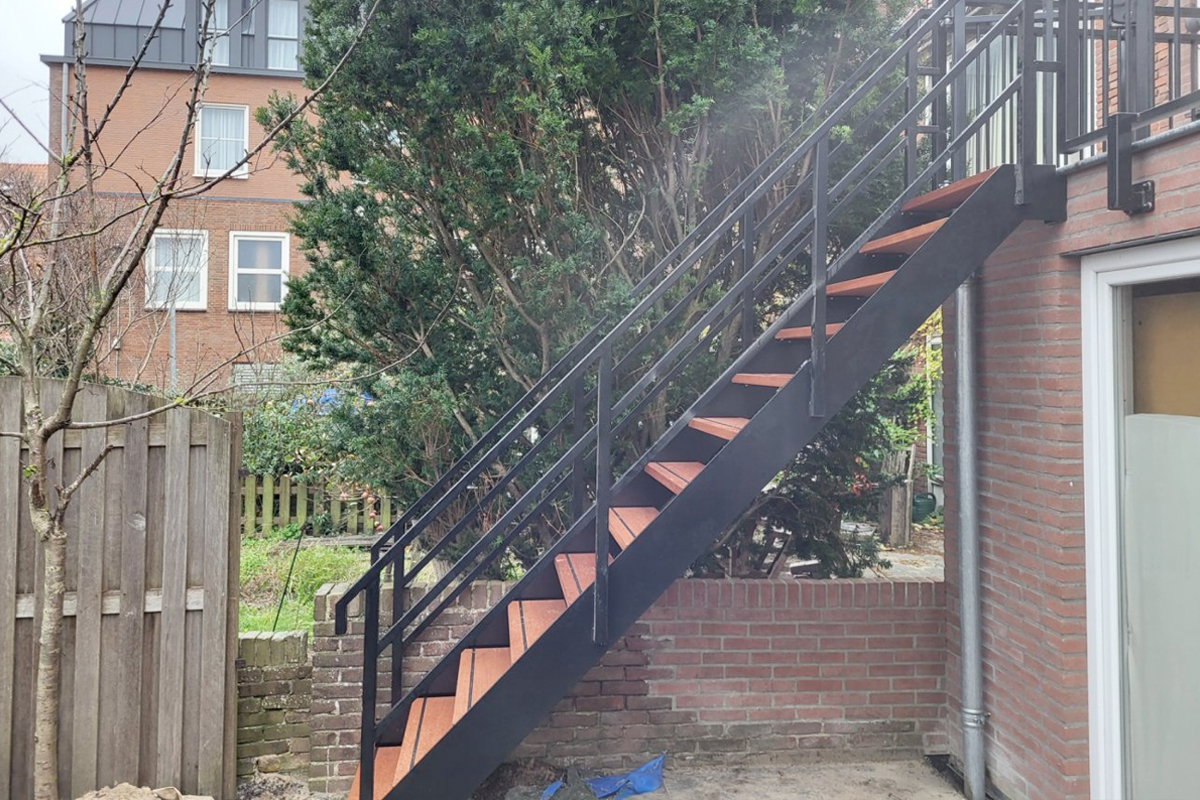 Stalen trappen